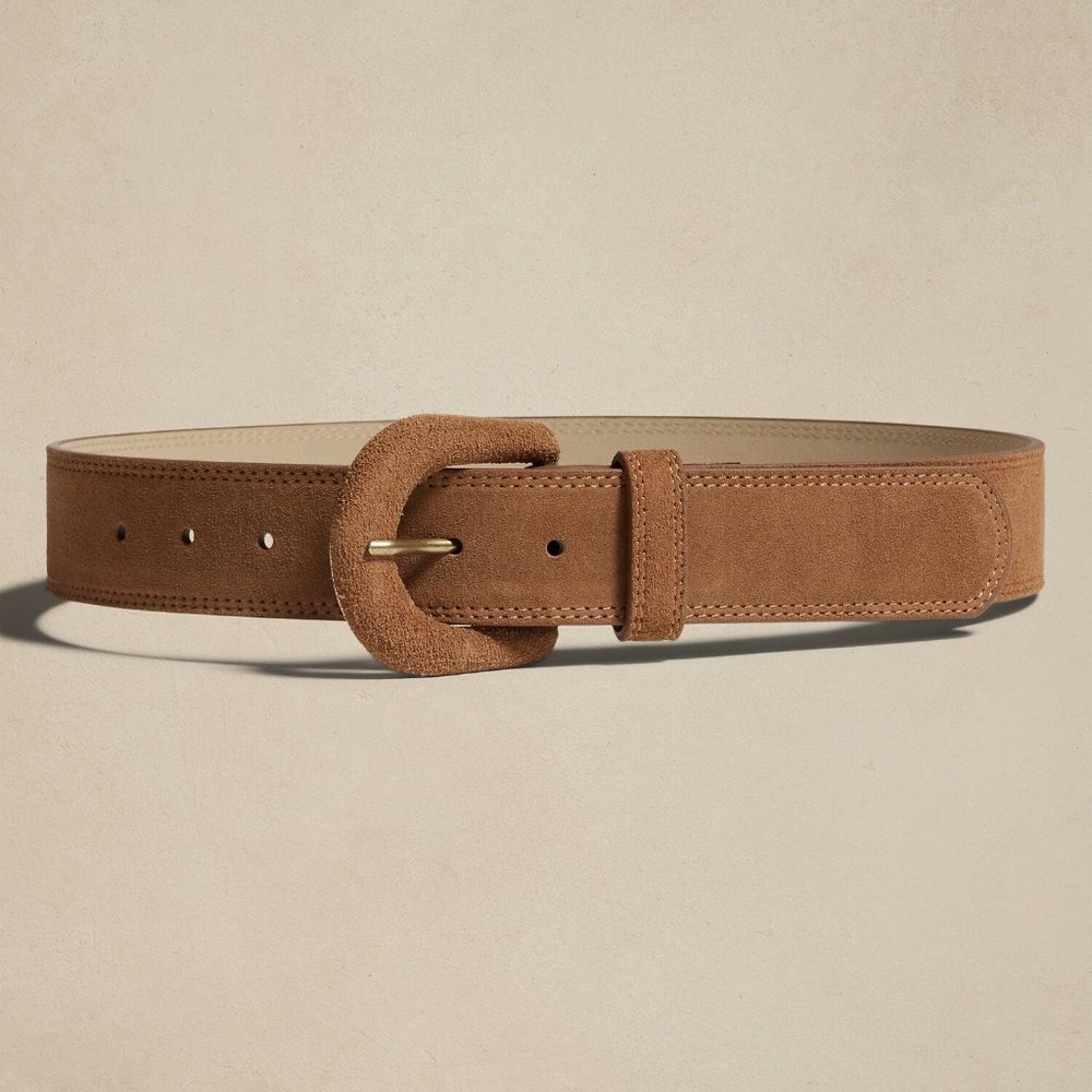 Banana Republic Factory Suede Covered Belt (NWOT)
